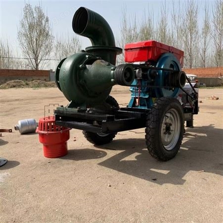 水泵排水抽水泵拖车移动抽水泵高扬程防汛水泵
