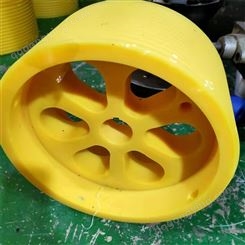 云哲非标定制尼龙轮 塑料机加工 注塑件 聚乙烯高分子机械异形件