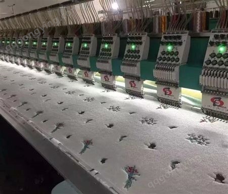 电脑刺绣机厂家  服装绣花机 多用途单头刺绣机 成衣包帽鞋袜等多功能绣花机