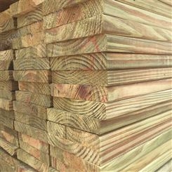 南方松木结构 上海南方松厂家批发 南方松防腐木材 可定尺加工