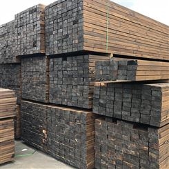 湖州碳化木厂家批发 户外景观木制品用料 可定制加工 