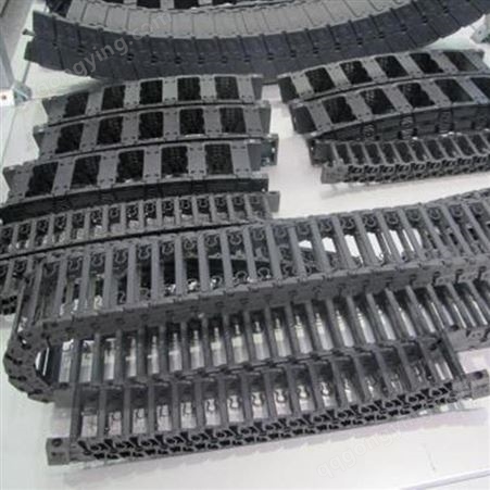 无锡汇宏生产宏尼龙拖链厂家 桥式塑料拖链价格型号齐全
