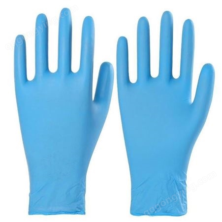 手套 蓝色PVC一次性手套 玉手食品级手套厂家 可出口批发