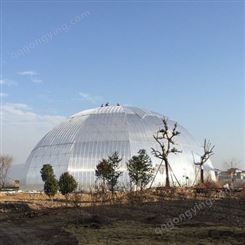 迈希尔 鸟巢温室遮阳幕 球形温室内遮阳网 厂家直供