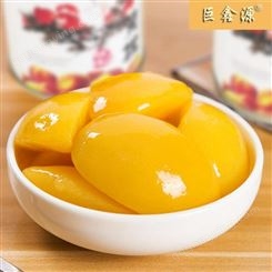 山东巨鑫源黄桃罐头品质可靠 黄桃罐头厂家量多优惠 大量批发
