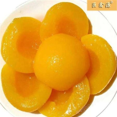 即食黄桃罐头 黄桃 山东罐头厂家直供生产 出口 巨鑫源食品