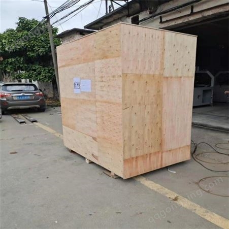 黄埔实木木箱 重型设备木箱  钢扣木箱定制   铂纳包装