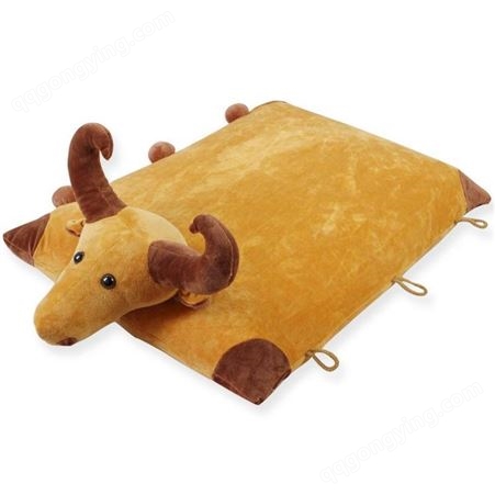 泰国卡通动物乳胶枕 儿童乳胶玩具抱枕 玩具两用卡通枕