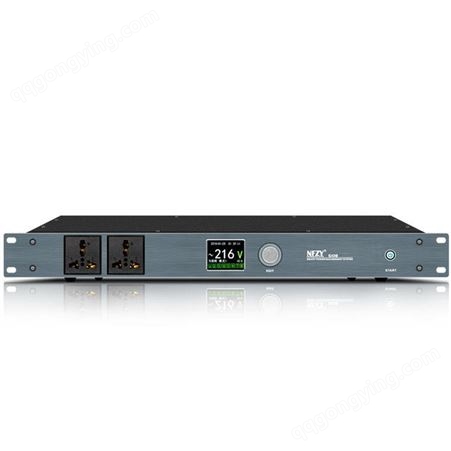NFZY S-108电源时序器10路 液晶数字 电源管理滤波保护智能定时器