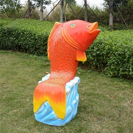 中山玻璃钢章鱼雕塑造型 仿真章鱼公园摆件