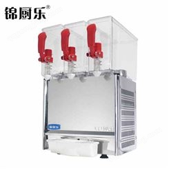 锦厨乐 三缸大口径果粒机 冷饮机 奶茶店喷淋式冷饮机 饮料机
