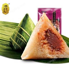 潘祥记鲜花豆沙粽真空散装袋装100克 云南特产端午节粽子早餐速食