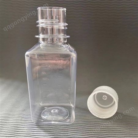 NALGENE款方型PET血清瓶培养基瓶250ML无菌无热源无细胞毒性密封好
