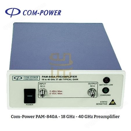PAM-840A美国COM-POWER射频前置放大器PAM-840A预放 低噪声放大器PAM-103