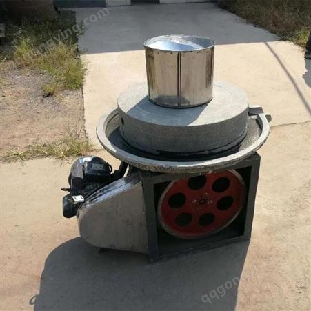电动煎饼石磨机 文轩花岗石磨粉机 磨浆机