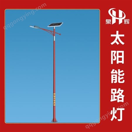 qh-tyn03定制民族风格新农村建设一体化6米led太阳能路灯