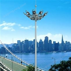 20米球场高杆灯 广场高杆灯造型新颖尺寸齐全 一体式led路灯