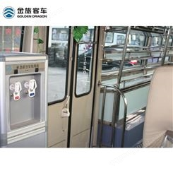 上海金旅图书馆专用车供应商考斯特中巴车19座租赁供应商