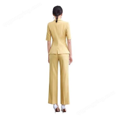 新款韩版西服套装 沈阳女士西服套装定制厂家  气质小西装 女式职业套装