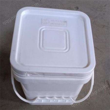 山西20L化工塑料桶厂家 庆诺20KG广口塑料桶 20升白色塑胶桶