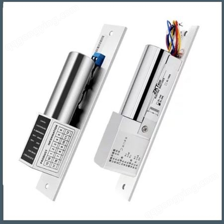 中控 ZL-300电插锁接线图 电插锁的安装 玻璃电插锁