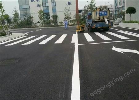 东莞市交通国标热熔性划线 厂区 小区道路规划 停车位设计施工