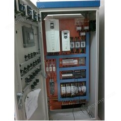低压变频控制柜批发 电气控制柜成套 可设计编程 低压配电柜 PLC 变频低压控制柜 换热机组PLC控制柜