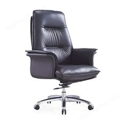 供应豪华办公椅老板椅 豪华大班椅 现代简约轮式牛皮座椅
