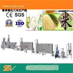 营养强化大米生产设备企业 山东赛百诺 单螺杆营养大米生产线