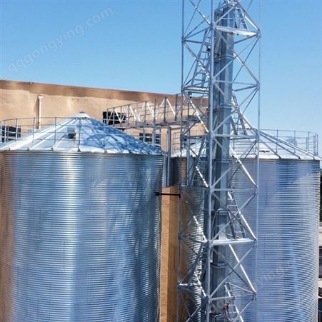 雪莱 生产制造 粮食钢板仓 储存仓 性能稳定 施工简单