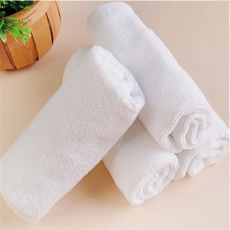 纯棉白毛巾 通用的吸水 舒适 保暖 透气的 津新毛巾