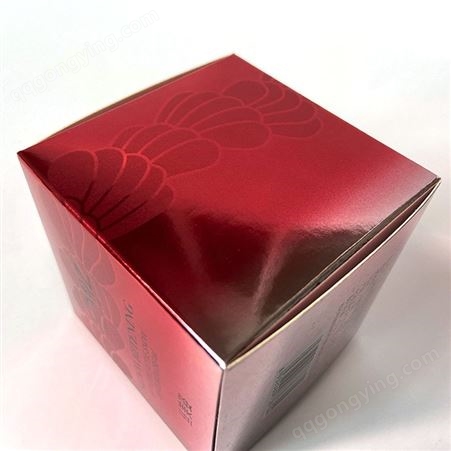 化妆品盒 UV印刷 纳米工艺 金银卡纸 精美 交货快 有保障