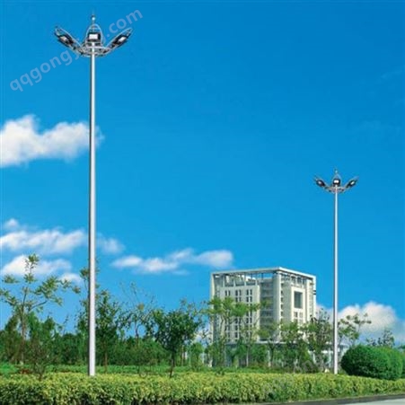 广场球场自动升降式高杆灯中杆灯道路照明太阳能市政路灯杆生产
