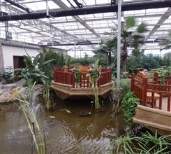生态餐厅建设 无土栽培种植 园艺温室 沐雨辰风