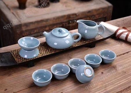 茶具套装定做礼品陶瓷茶杯泡茶壶家用泡茶套装