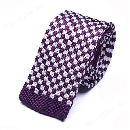 TONIVANI-532针织男士领带 休闲百搭毛线针织 英伦风平头领带