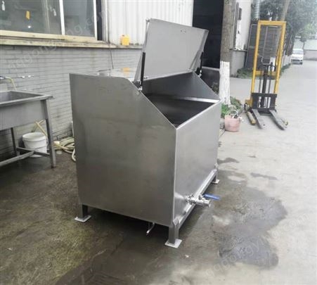 不锈钢304食品厂巧克力动物油移动小型融化器缸