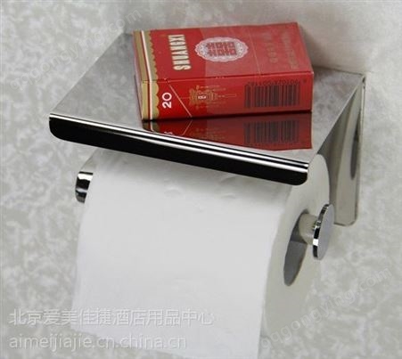 空心小卷纸盒 不锈钢单卷纸架 平板厕纸箱 包邮