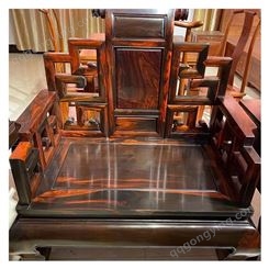 老挝大红酸枝成品大富贵十件套沙发 客厅组合中式沙发 转角沙发
