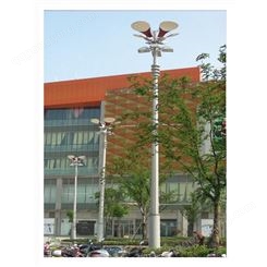 青岛高杆灯厂家 25米高杆灯价格 奋钧照明高杆灯可定制包维护