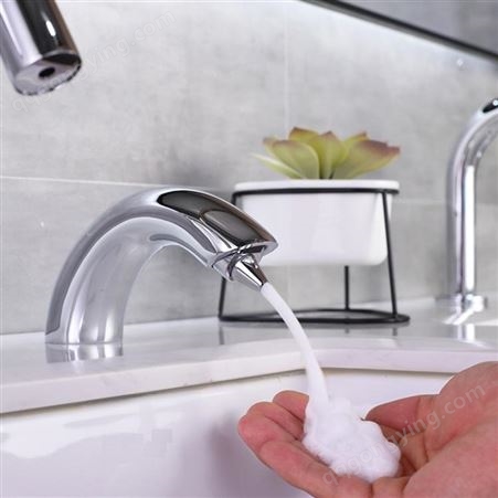 和力成自动感应给皂器泡沫皂液器洗手间泡泡机