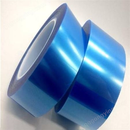 油胶蓝色PE保护膜 超粘油胶保护膜