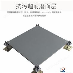 四川办公楼钢活动地板防静电地板OA网络地板定制