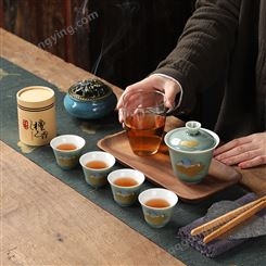 香道香炉茶具套装家用功夫茶具房地产保险公司活动年会礼品定制LG