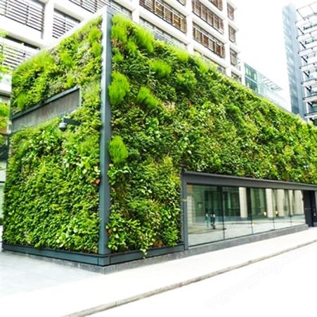 颐合墙体绿化 艺术景墙垂直种植容器花盆 植物墙花箱可定制