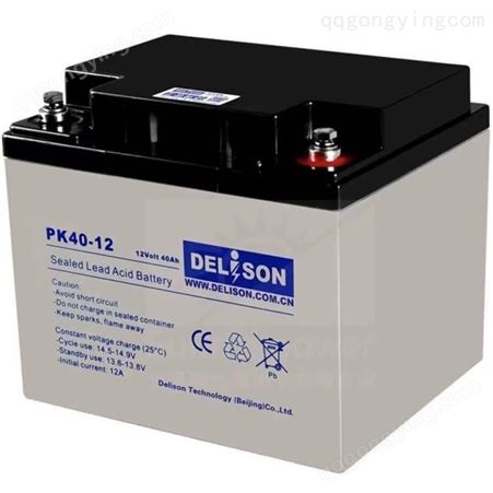 PK40-12DELISON蓄电池PK40-12 12V40AH应急电源 UPS/EPS直流屏配套