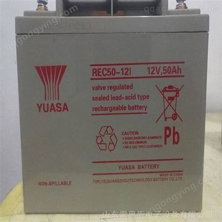 YUASA汤浅蓄电池REC36-12 铅酸免维护12V36AH ups电源直流屏电池