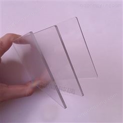 2mm-12mm光边超白玻璃 透亮CNC精磨光学玻璃定做