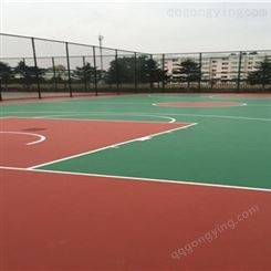 球场材料硅pu 篮球场地面材料 永兴 室外蓝球场地面材料 多配制可选