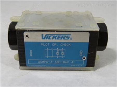 美国威格士VICKERS液控单向阀DGMPC-5-ABK-30 DGMPC-5-ABK-B